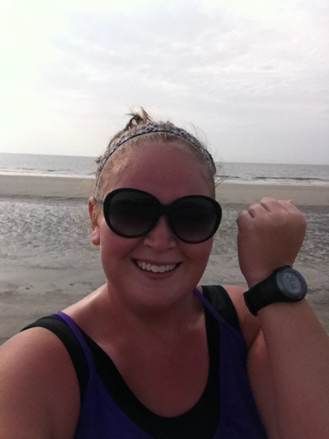 Some morning miles on the endless shores of Hilton Head Island